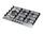 Samsung NA75J3030AS gas hob | silver thumbnail 2/5