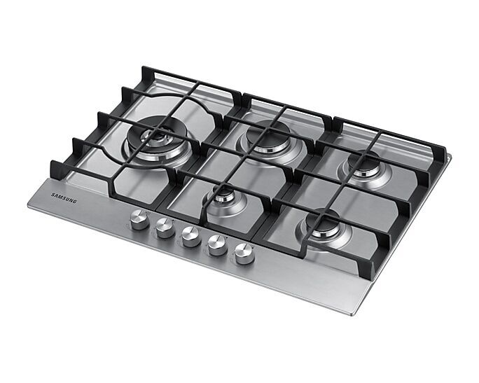 Samsung NA75J3030AS Gaskochfeld | silber 2