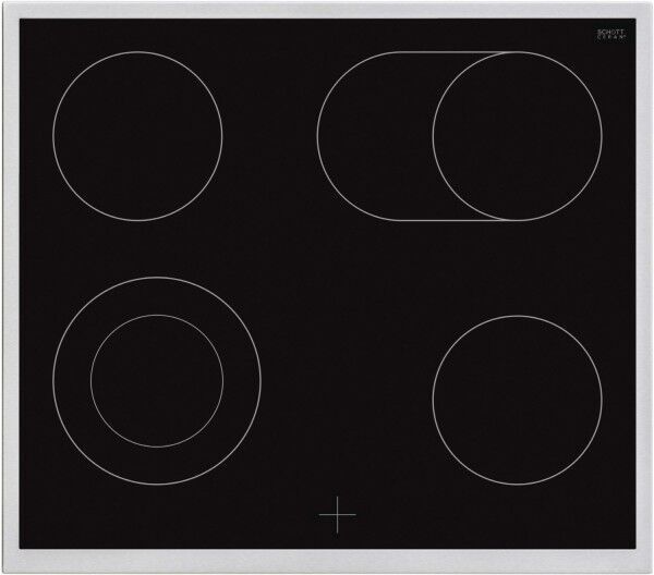 Samsung NZ64R3525CK Glass Ceramic Hob | black/silver, image 1 of 3