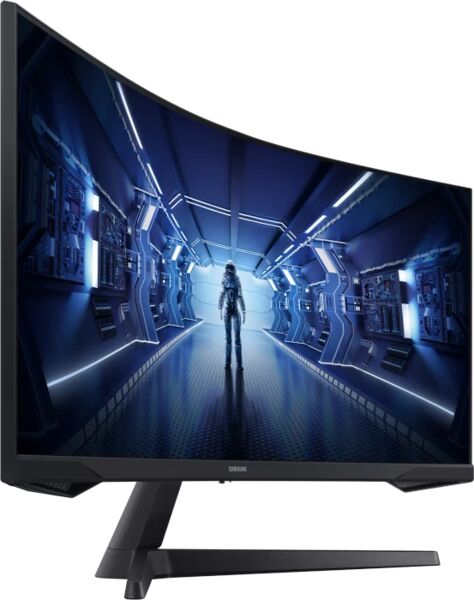 Samsung Odyssey G5 G55T (2020) | 34" | Svart, image 2 of 5