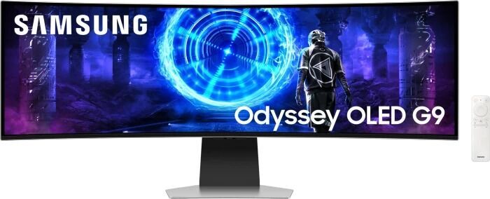 Samsung Odyssey OLED G9 G95SD | 49" | with stand | chwarz/silber 1