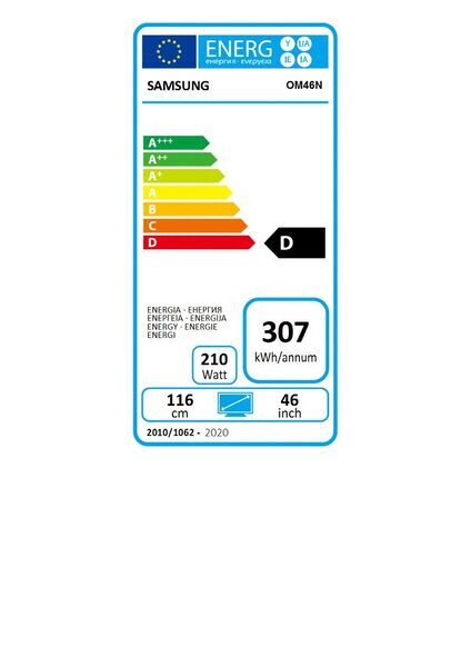 Samsung OM46N | 46" | noir 5