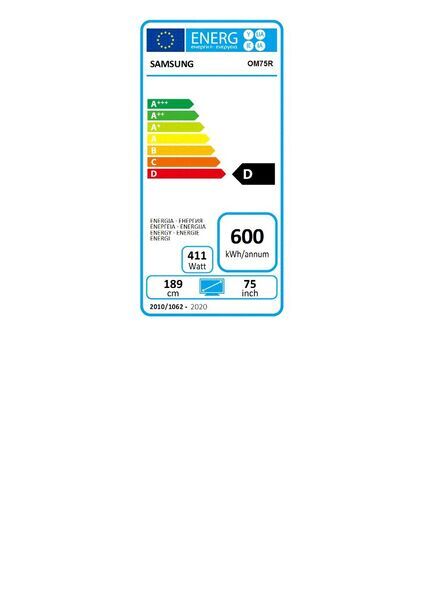 Samsung OM75R | 75" | czarny 5