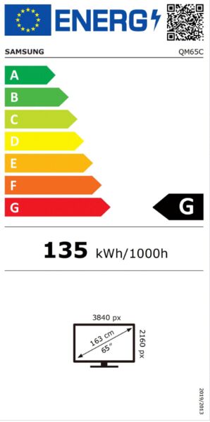 Samsung QM65C | 65" | without stand | black 5
