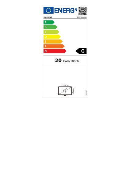 Samsung S22F350FHU | 22" | sort 5