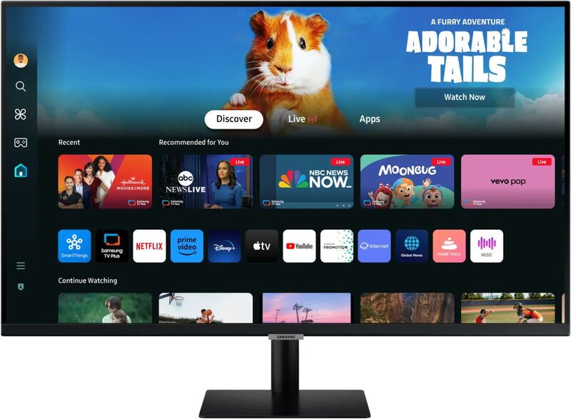 Samsung Smart Monitor M5 M50D (2024) | 32" | svart 1