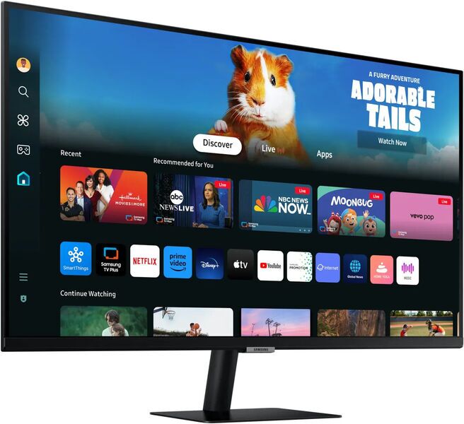 Samsung Smart Monitor M5 M50D (2024) | 32" | svart 2