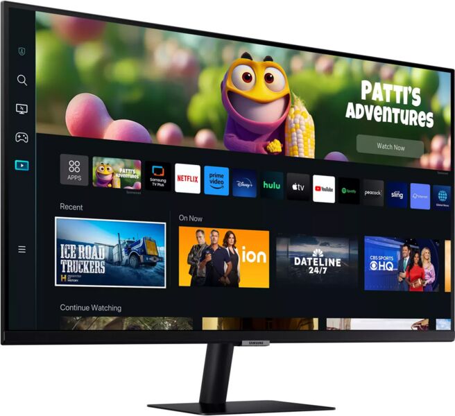 Samsung Smart Monitor M5 M50C | 31.5" | zwart 2