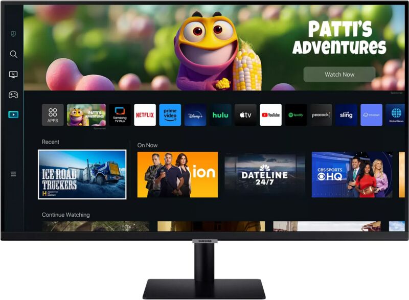 Samsung Smart Monitor M5 M50C | 27" | czarny 1