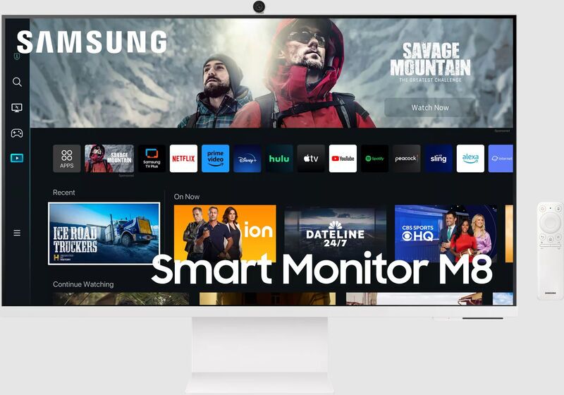 Samsung Smart Monitor M8 M80C | 32" | inkl. fod | hvid 1