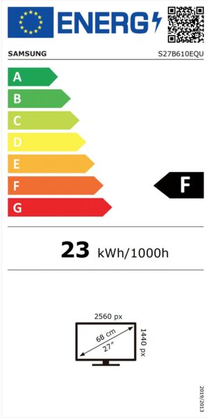 Samsung ViewFinity S6 S61B (2022) | 27" | with stand | black 5