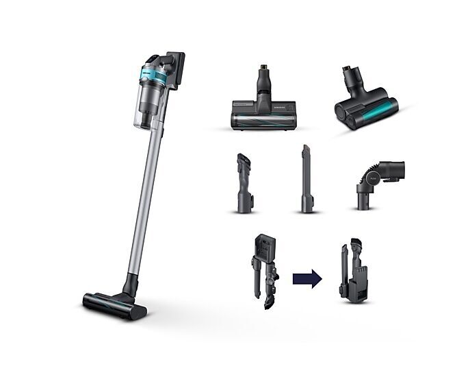 Samsung VS9000RL Jet 75 Turbo Battery hand vacuum cleaner | silver/blue 5