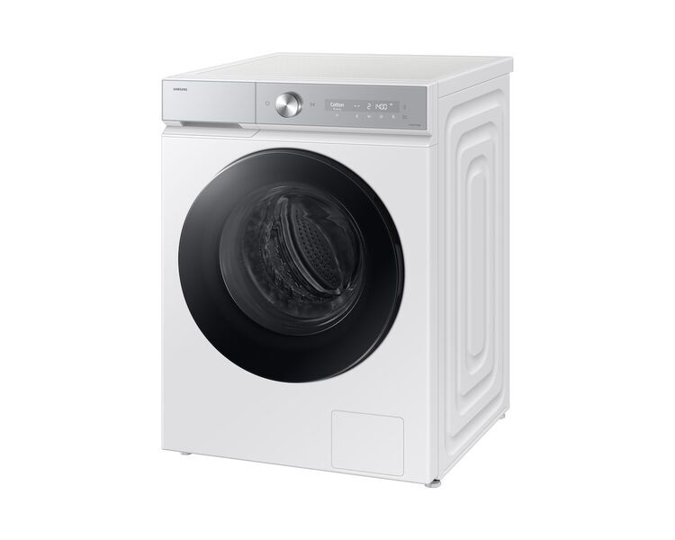 Samsung WD11DB8B85GH Washer-dryer 11 kg/6 kg | white/silver, image 2 of 5