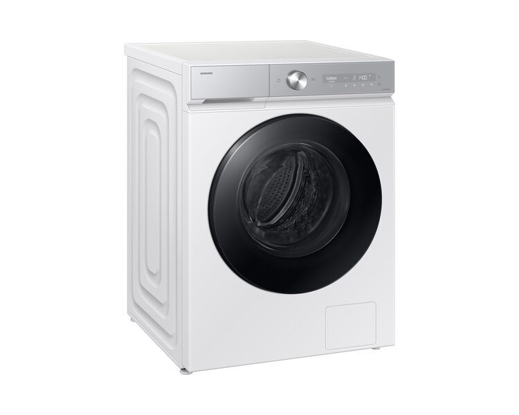 Samsung WD11DB8B85GH Washer-dryer 11 kg/6 kg | white/silver, image 4 of 5