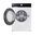 Samsung WD1BDB7B85GE Washer-dryer 11 kg/6 kg | white/black, thumbnail 3 of 5