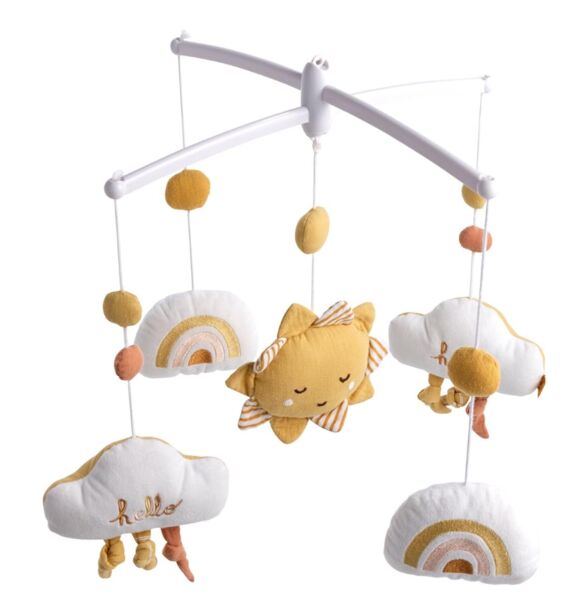 Sauthon Mobile mit music for Babybet | multicolored, image 1 of 1