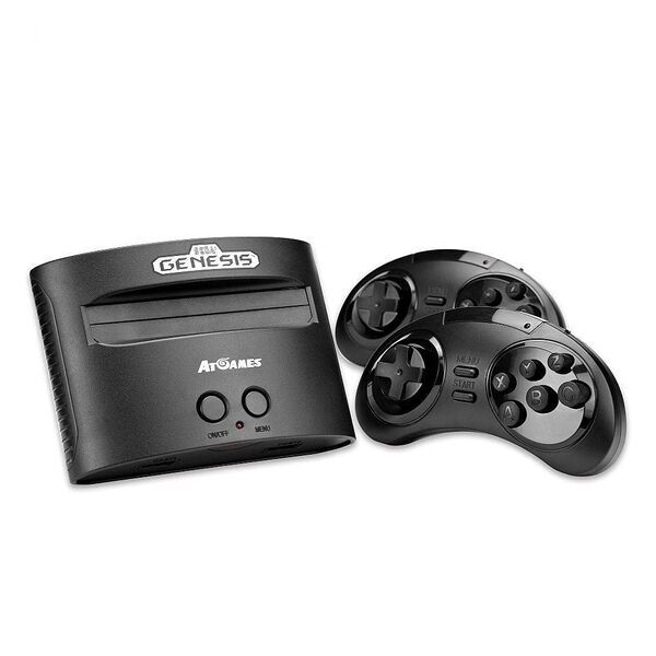 SEGA Mega Drive Classic Game Console | black | 2 Controller 4