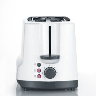 Severin AT 2234 Toaster | white/grey, image 4 of 5