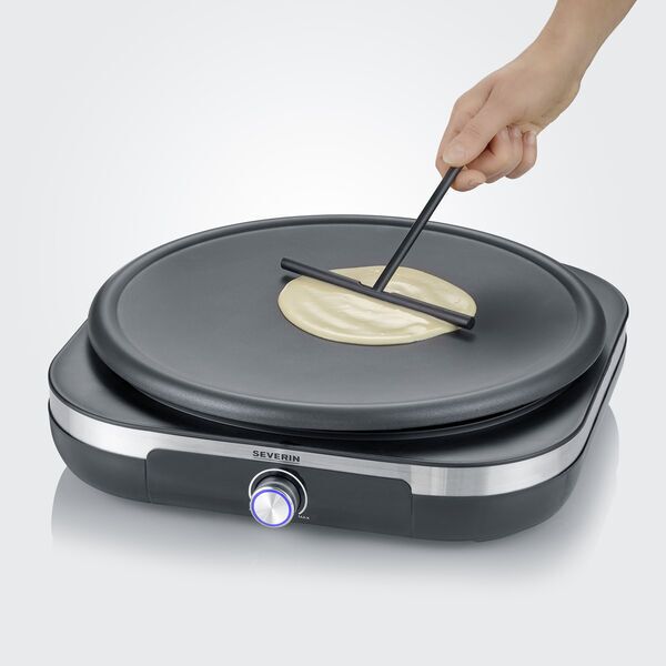 Severin CM 2199 Crepe Maker | black/silver 2
