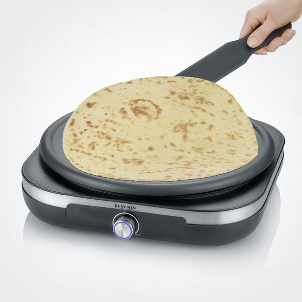 Severin CM 2199 Crepe Maker | black/silver 3