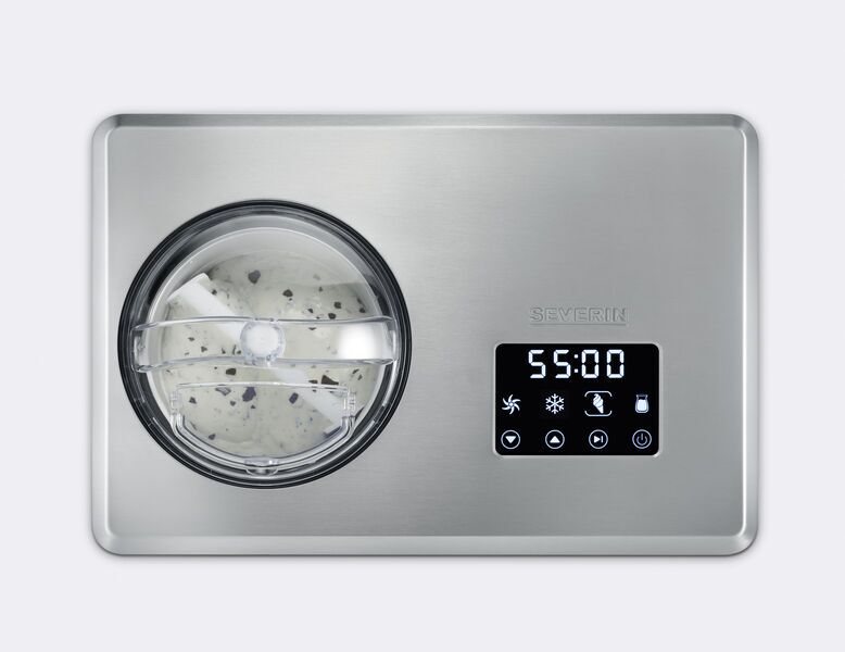 Severin EZ 7406 2-in-1 ice cream maker and yogurt maker | silver 5