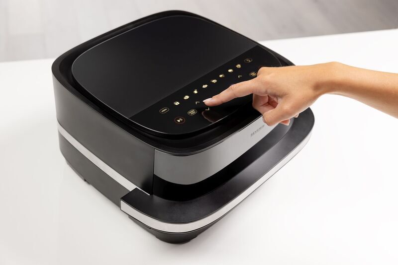 Severin FR 2464 S-Fry Pizza & More Airfryer | schwarz/silber, image 4 of 5