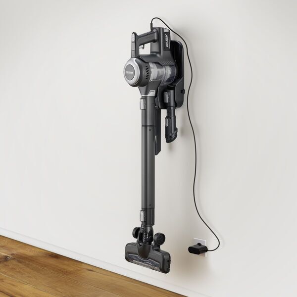 Severin HV 7155 Akku-Handstaubsauger | schwarz/silber 4