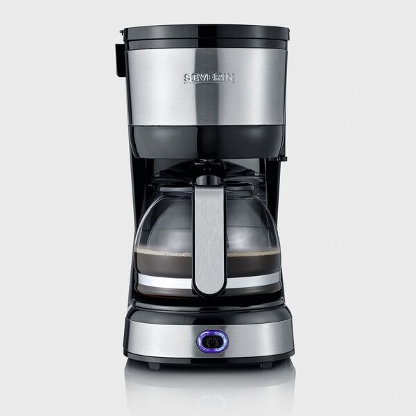 Severin KA 4808 Filter coffee maker | silver/black 4