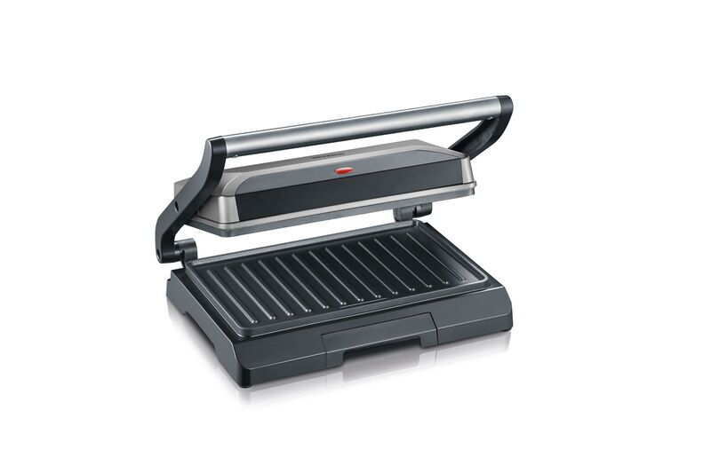 Severin KG 2394 Kontaktgrill | silber/schwarz 2