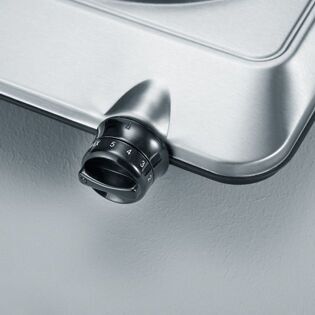Severin KP 1092 Einzelkochplatte | silber/schwarz, image 2 of 2