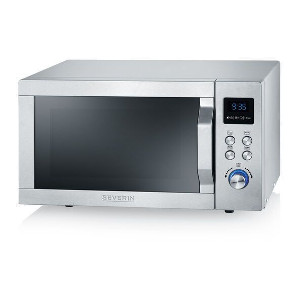 Severin MW 7751 Microwave with grill | silver, image 2 of 5