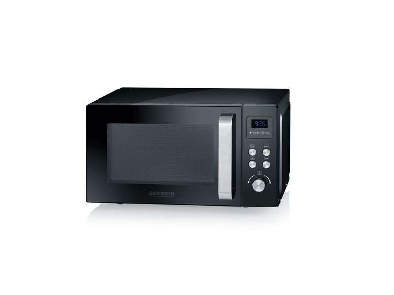 Severin MW 7752 Microwave with hot air and grill | black 1