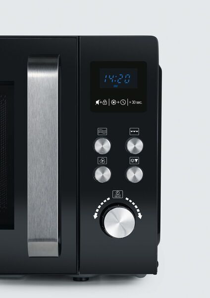 Severin MW 7752 Microwave with hot air and grill | black 3