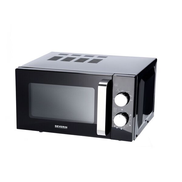 Severin MW 7761 Microwave | black/silver, image 1 of 4