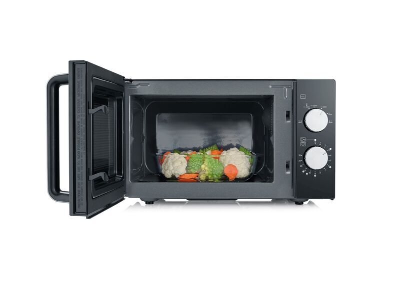 Severin MW 7761 Microwave | black/silver, image 2 of 4