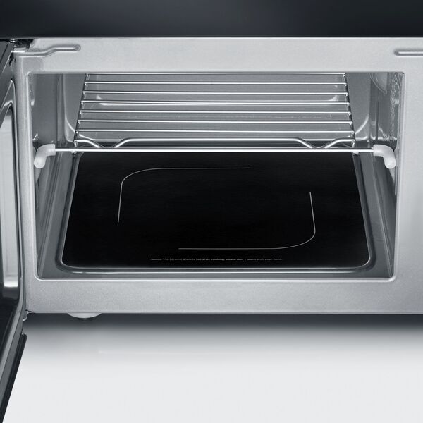 Severin MW 7762 Mikrowelle mit Grill | schwarz/silber, image 2 of 4