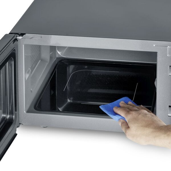 Severin MW 7763 Microwave with grill | black/silver, image 5 of 5
