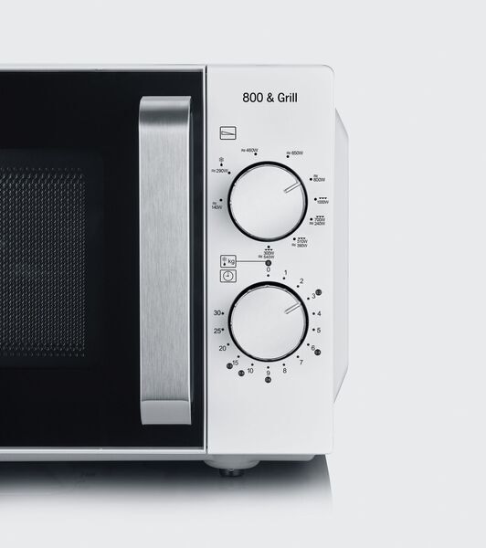 Severin MW 7766 Microwave with Grill | black/white, image 2 of 5