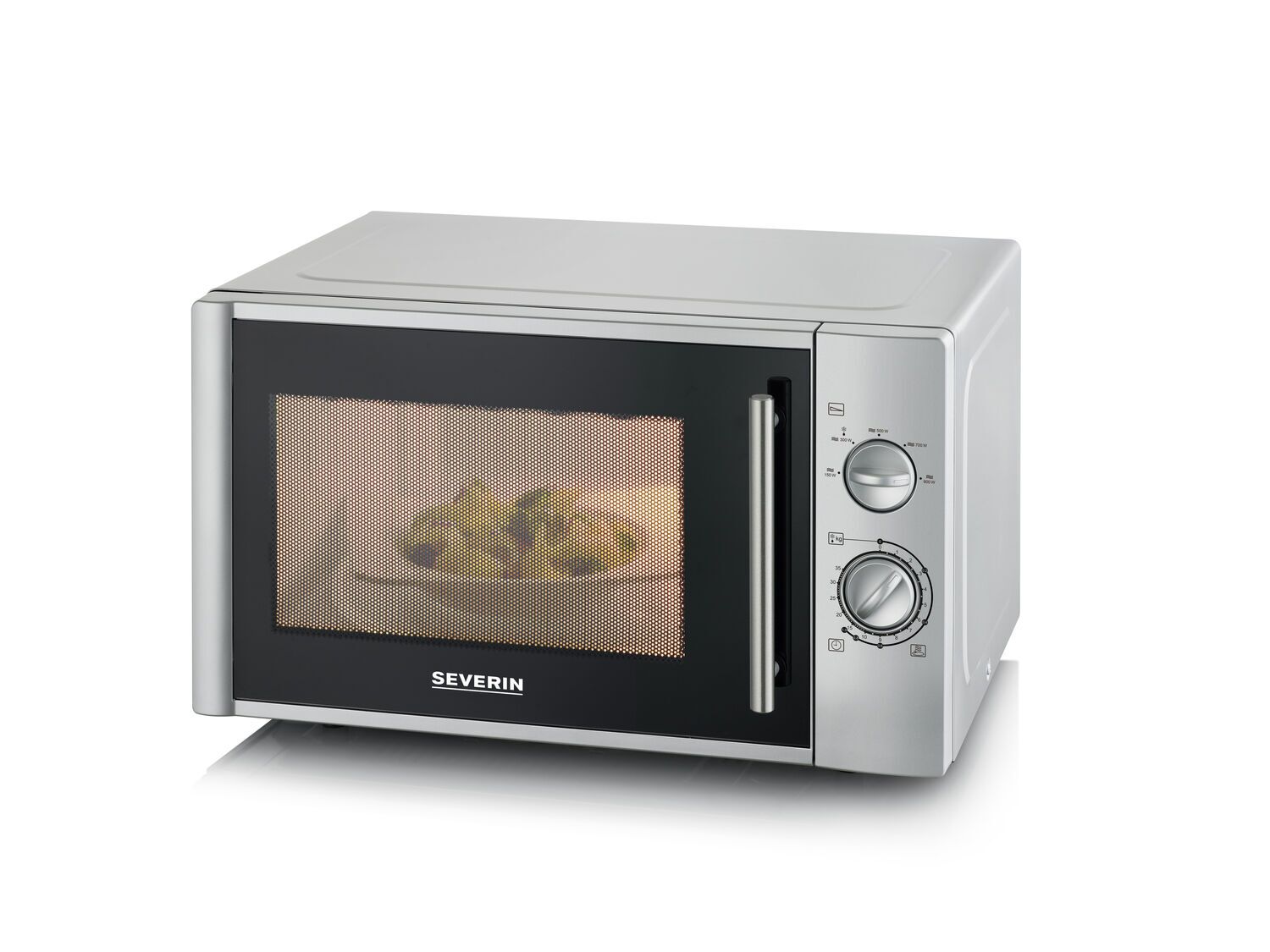 Severin MW 7772 Mikrowelle silber