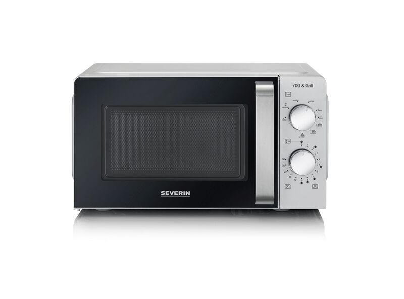 Severin MW 7780 Mikrowelle mit Grill | silber/schwarz, image 1 of 5