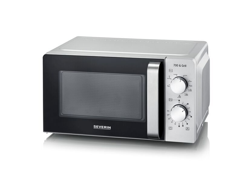 Severin MW 7780 Mikrowelle mit Grill | silber/schwarz, image 3 of 5