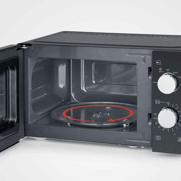 Severin MW 7886 Microwave | black, image 4 of 5
