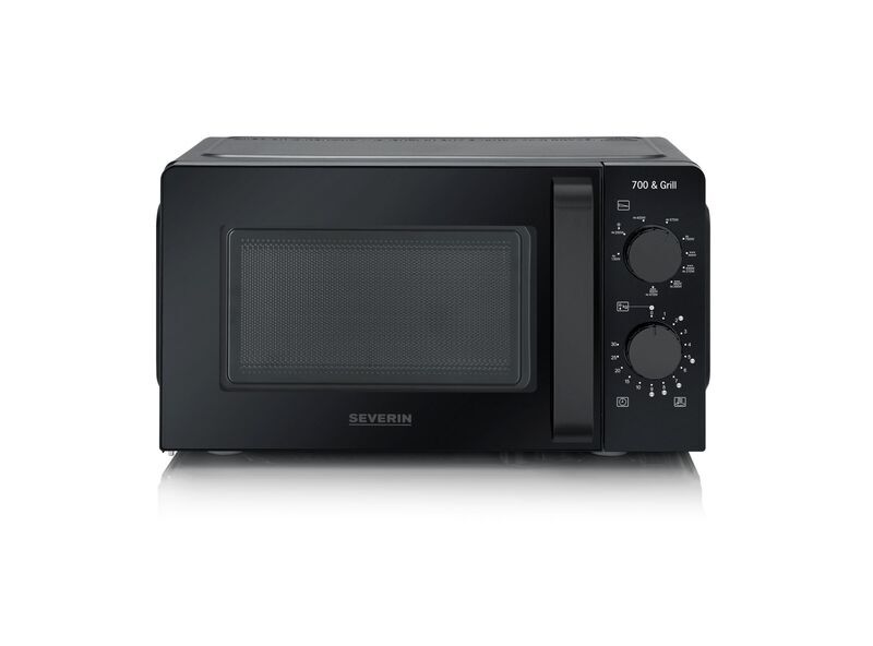 Severin MW 9182 Microwave with Grill | black, image 1 of 5