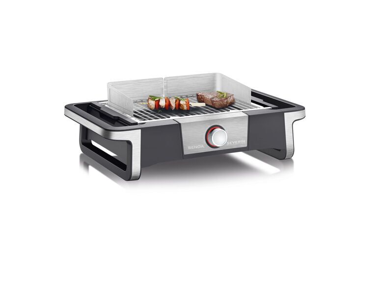 Severin PG 8113 SENOA BOOST Electric Grill | black/silver, image 2 of 5