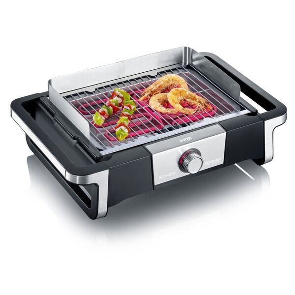 Severin PG 8113 SENOA BOOST Electric Grill | black/silver, image 4 of 5