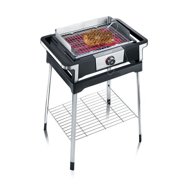 Severin PG 8118 SENOA DigitalBOOST S Electric grill | black/silver, image 2 of 5