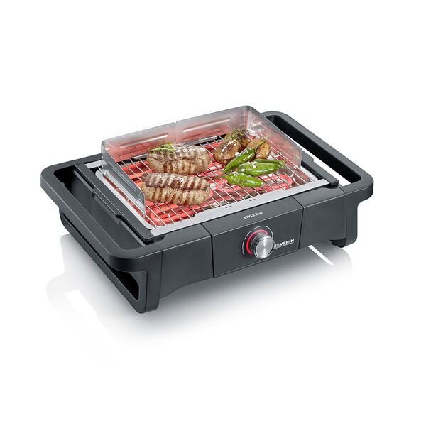 Severin PG 8123 Style Evo Table grill | black/silver, image 2 of 5