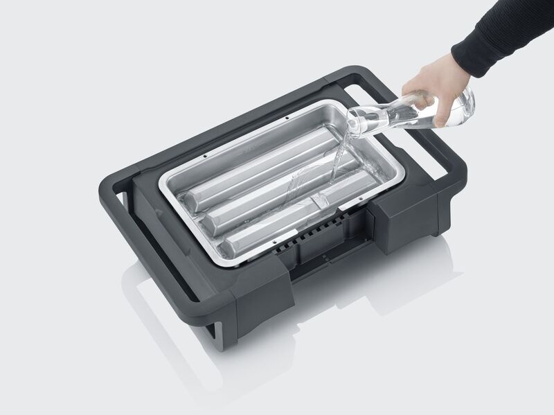 Severin PG 8123 Style Evo Table grill | black/silver, image 5 of 5