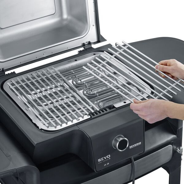 Severin PG 8139 SEVO Smart Control GTS Electric grill | black/silver, image 4 of 5