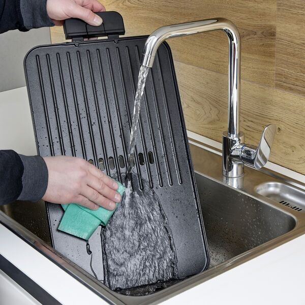 Severin PG 8564 Plancha Tischgrill | schwarz/silber 5